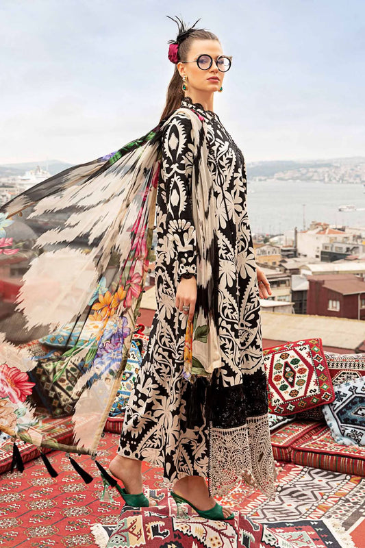 Maria.B | 2307-B | Unstitched | 3 Piece   3PC