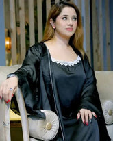 Nightgown Set for Women - 5 Piece Night Wear