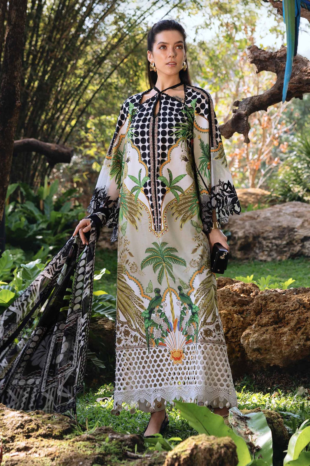 Maria B | MPT-2905-A | Lawn | 3 Piece