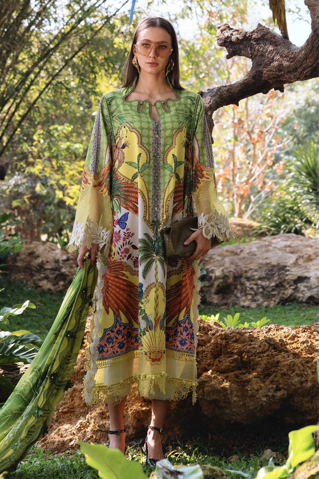 Maria B | MPT-2905-B | Lawn | 3 Piece