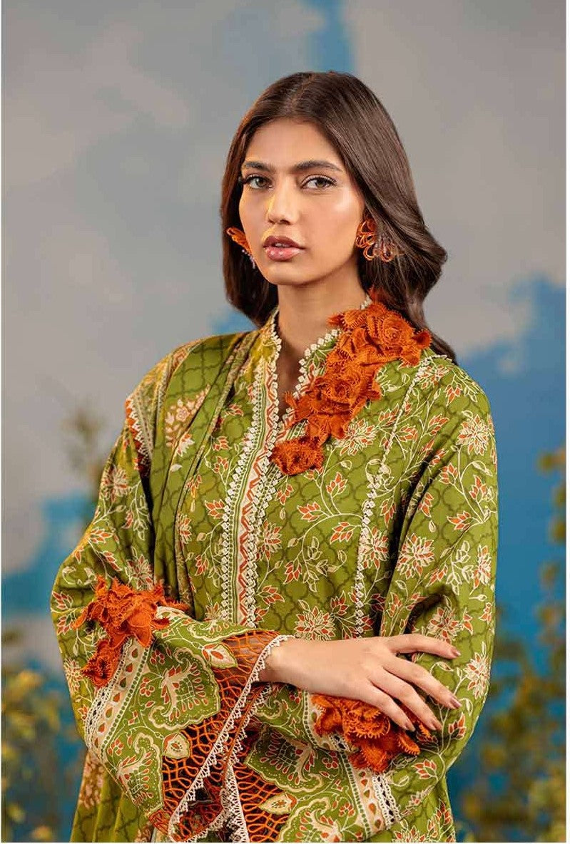 Tongy | Swiss Lawn | Unstitched | 3Pcs   3PC