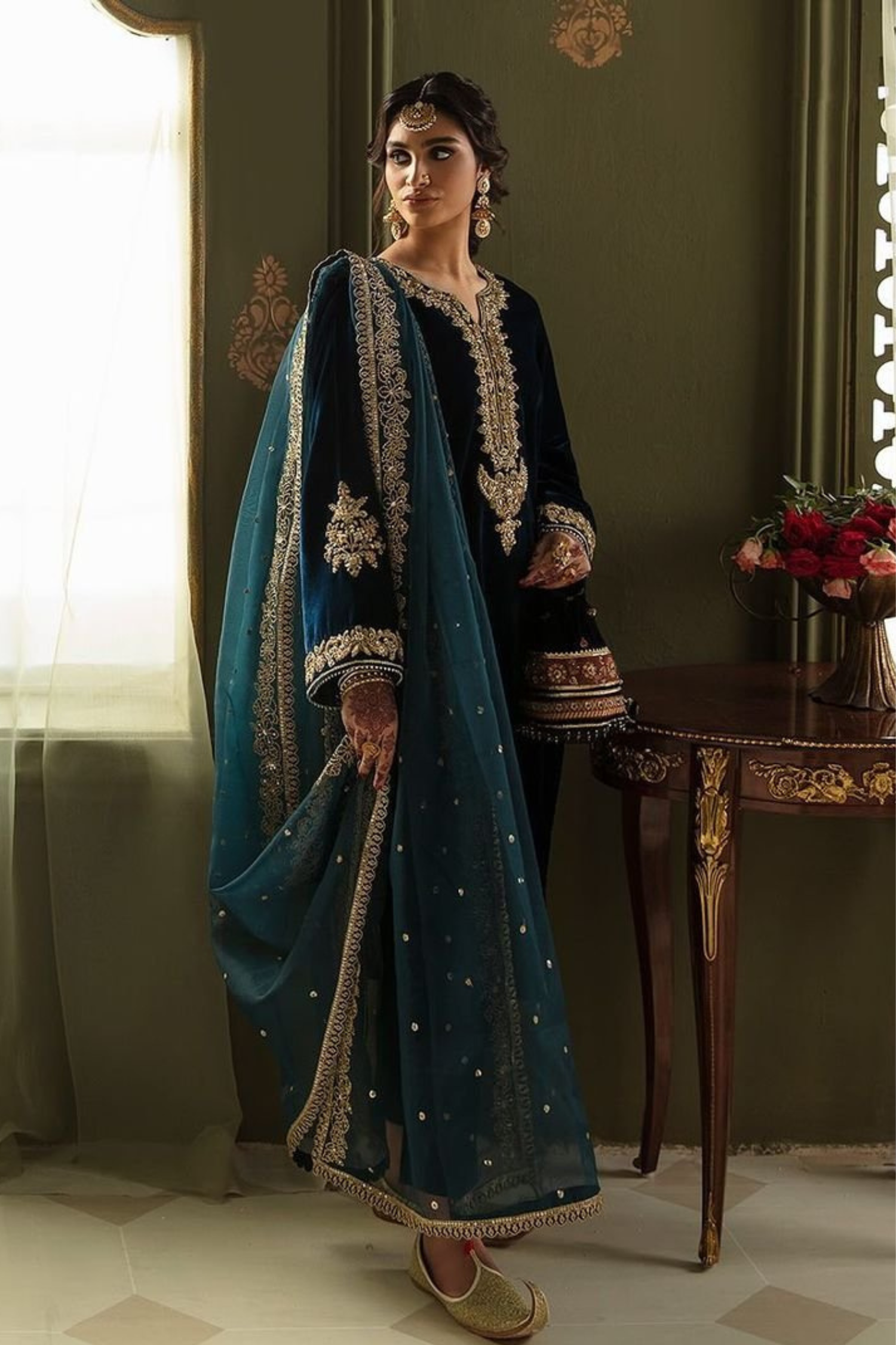 Baroque |  BV-PR-874 | Party Wear | 3 Piece