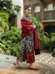 Zainab Chottani Embroidered Unstitched 3Pc Suit   3PC