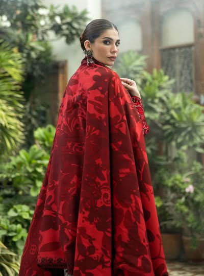 Zainab Chottani Embroidered Unstitched 3Pc Suit   3PC