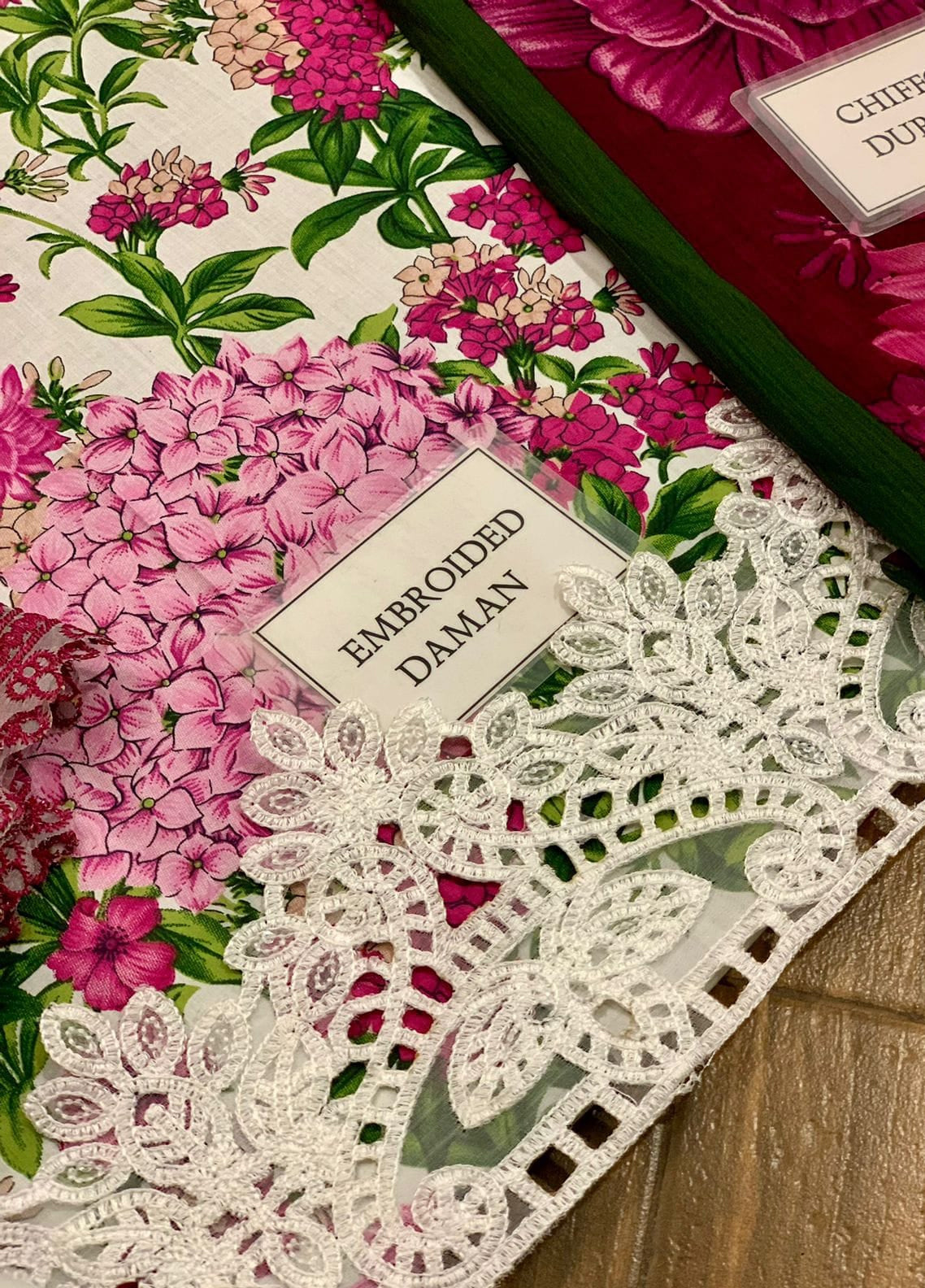 Embroidered Lawn 3 Piece Unstitched Suit MBL-MPT-2012-A-24 - Summer Collection 