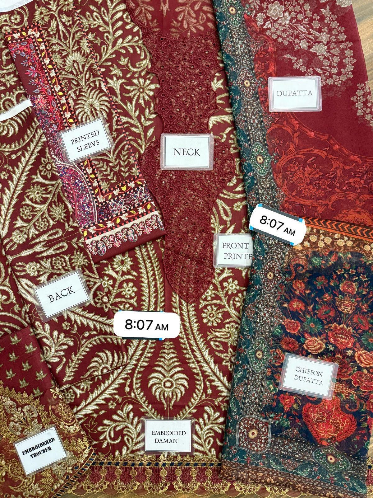 MARIA.B MPrints Lawn 2025 – MPT-12A -Unstitched   3PC