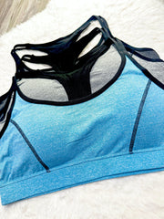 Crop Pushup Sports Bra   Bra Set