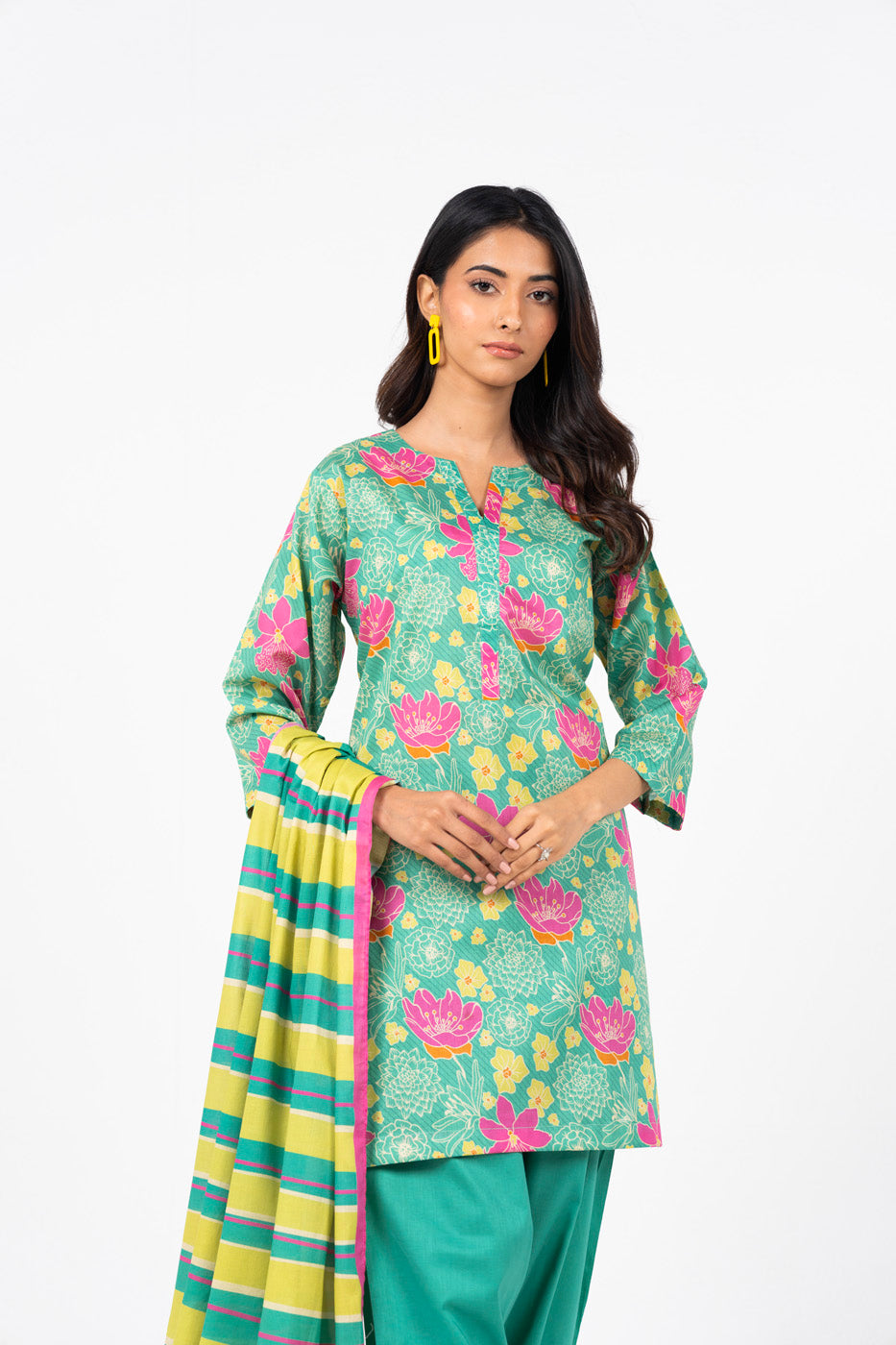 Al Karam | Printed Lawn | Unstitched | 3 Piece   3PC