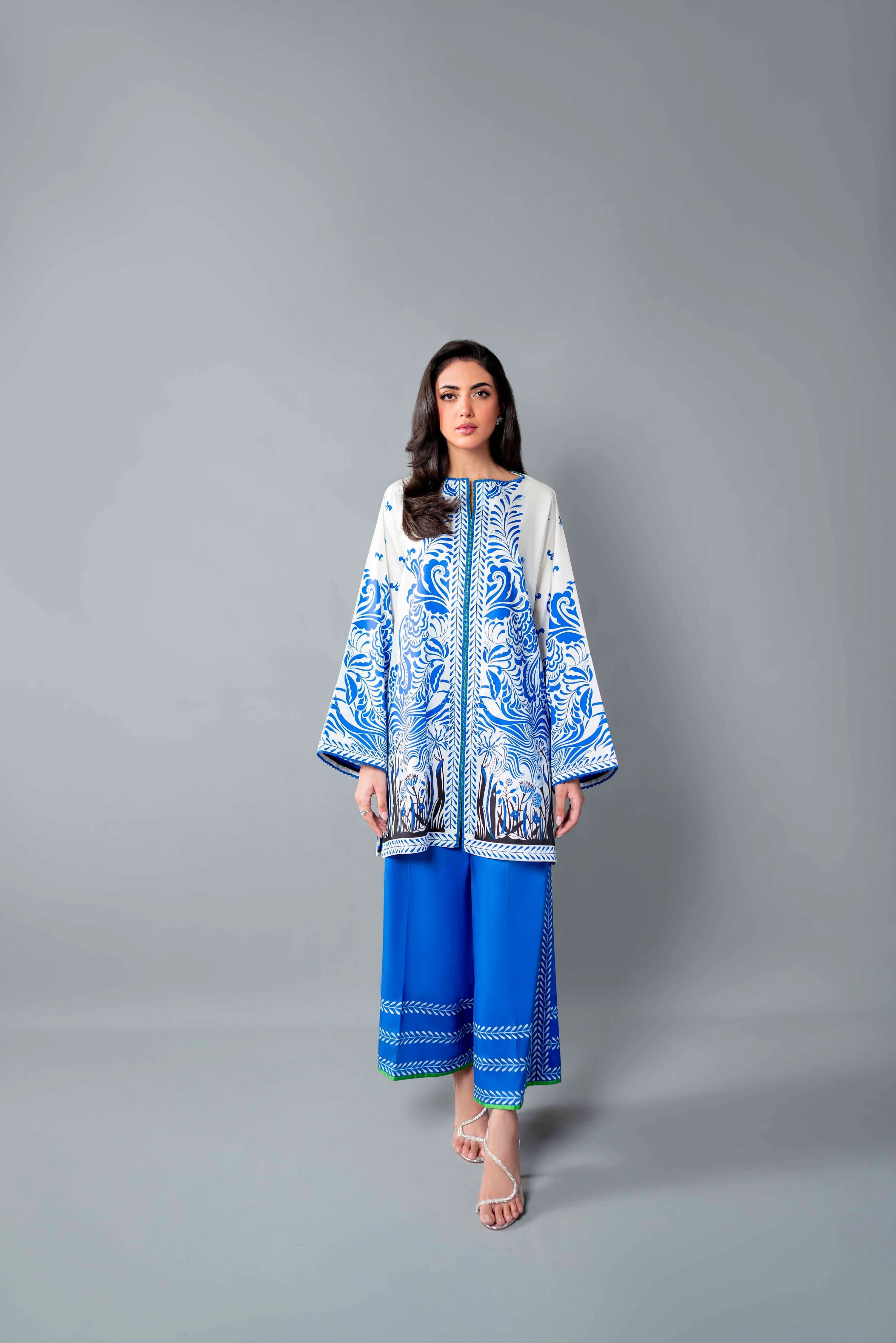 Sable Vogue | Scs-P7 | Unstitched | 3 Piece