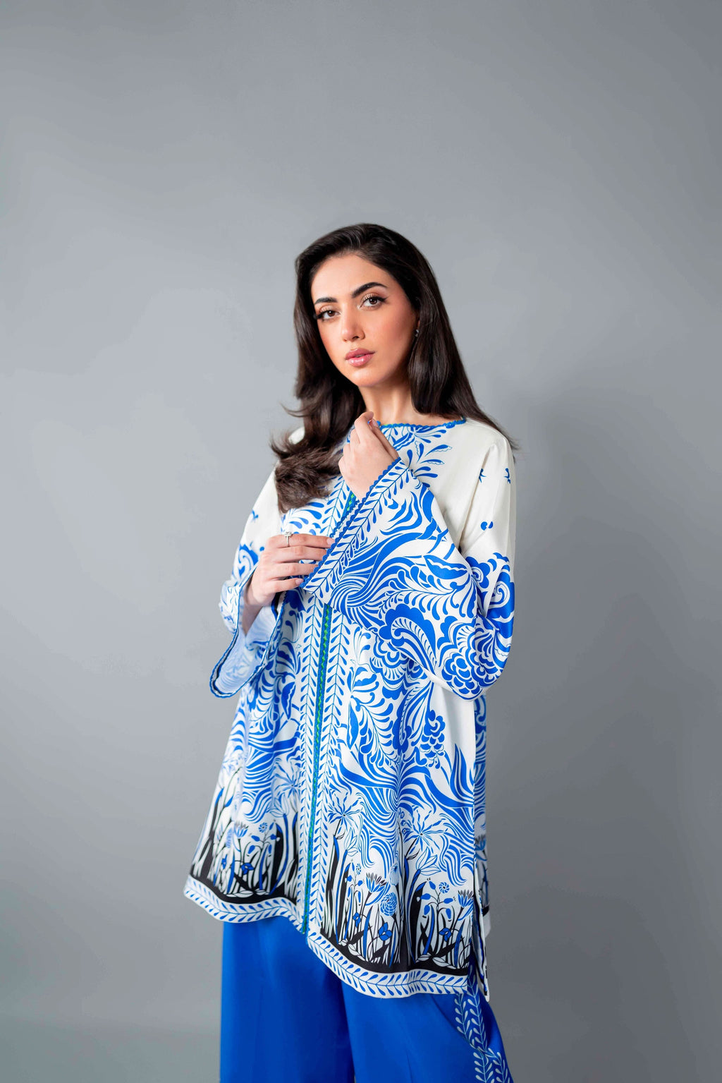 Sable Vogue | Scs-P7 | Unstitched | 3 Piece