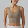 Tank Pushup Sports Bra   Bra Set