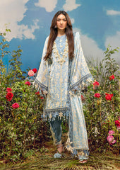 Breeze | Swiss Lawn | Unstitched | 3Pcs   3PC