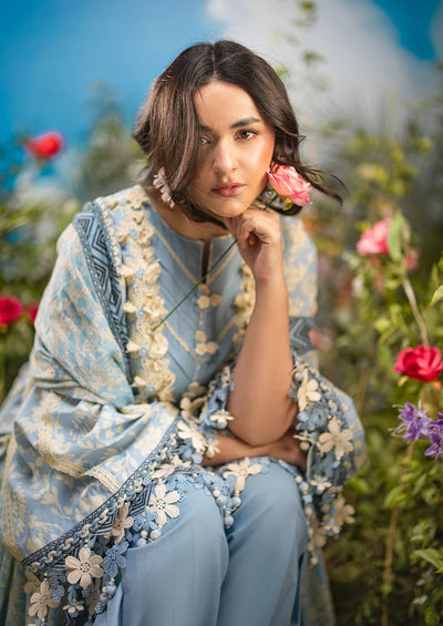 Breeze | Swiss Lawn | Unstitched | 3Pcs   3PC