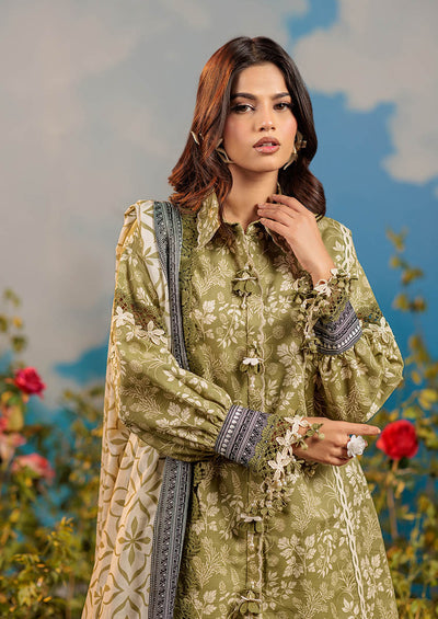 Autumn Bliss | Swiss Lawn | Unstitched | 3Pcs   3PC