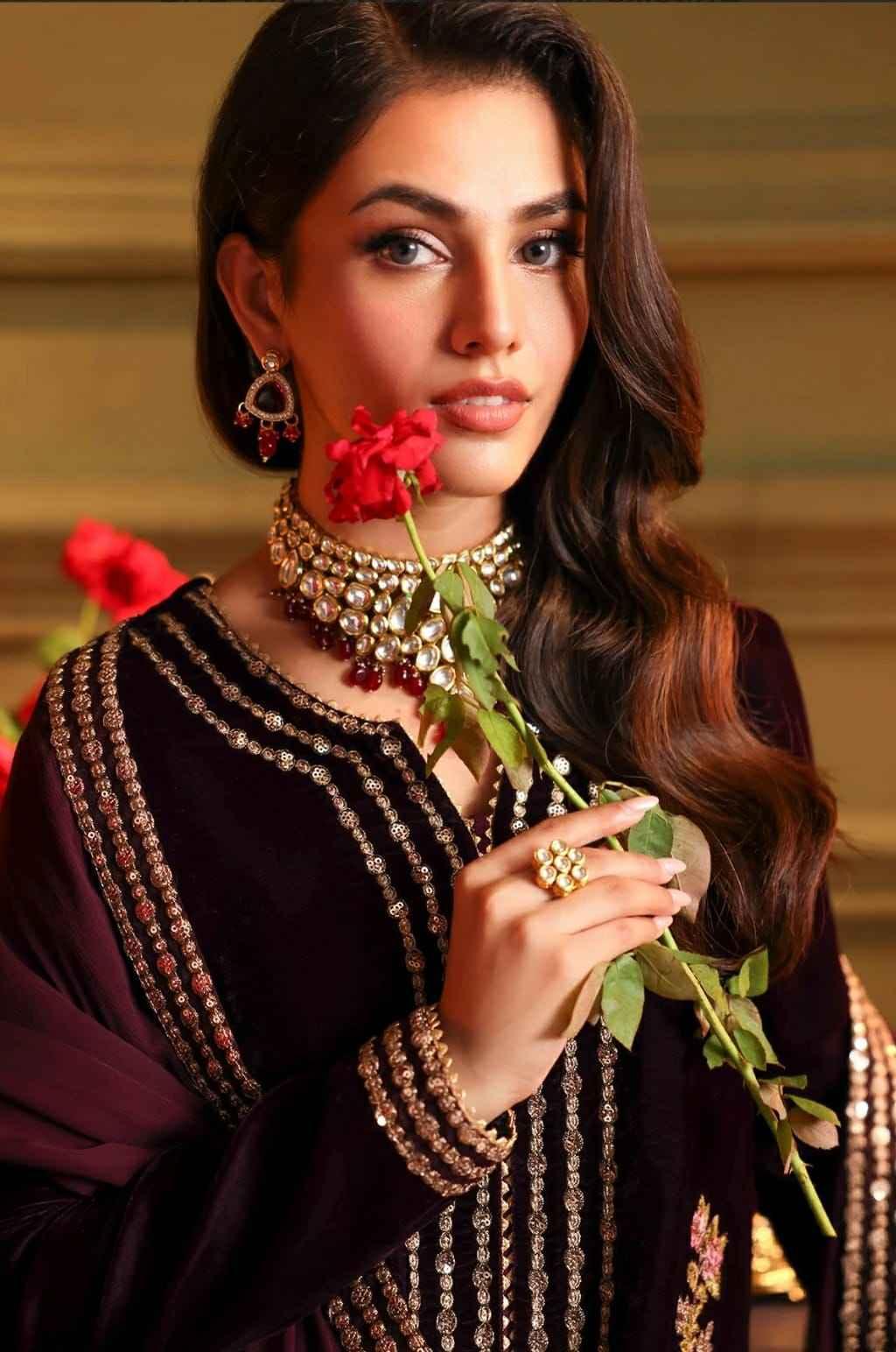 Charizma | Velvet Dress - J0387  | Unstitched | 3 Piece   3PC