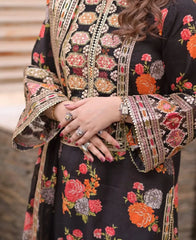 Aneela's | ABG-02 | Unstitched | 3 Piece   3PC