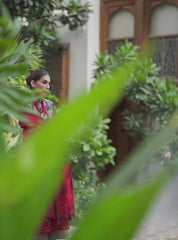 Zainab Chottani Embroidered Unstitched 3Pc Suit   3PC