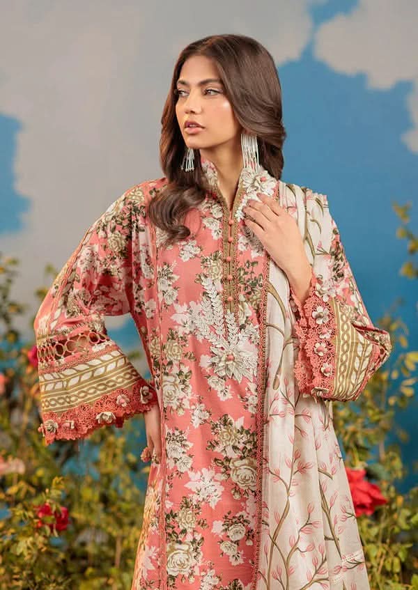 Strawberry | Unstitched | 3 Piece